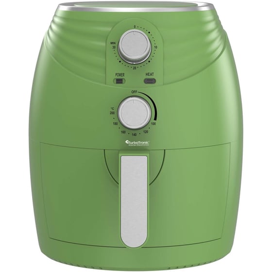 TURBOTRONIC TT-AF11M με Αποσπώμενο Κάδο 1200 W 3.5 L Πράσινο Φριτέζα Αέρος image 0