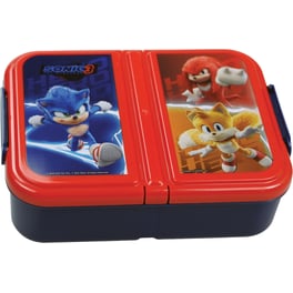 Φαγητοδοχείο 3 Χώρων Gim Sonic the Hedgehog 3 900 ml