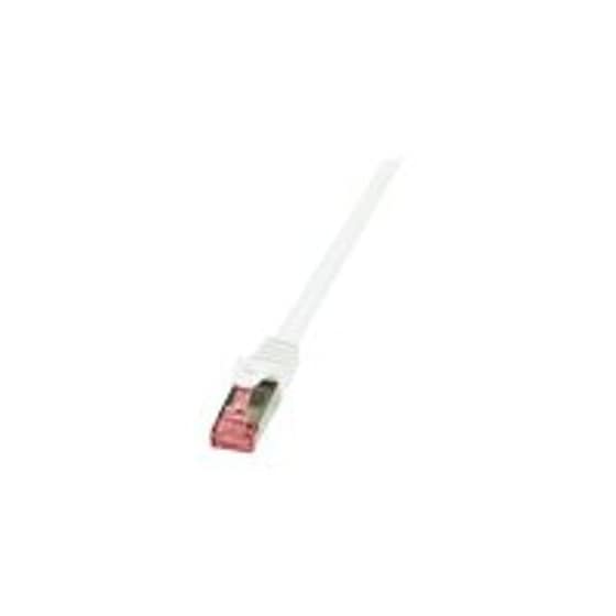 Καλώδιο LogiLink Primeline S/FTP Cat.6 0.25m - White image 0