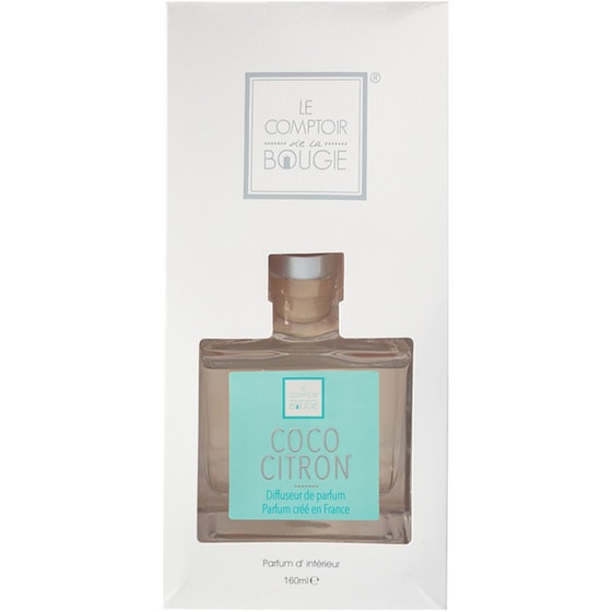 Αρωματικό Χώρου Spitishop με Στικς C-b 157813a 9x5x12 cm 160ml  - Καρύδα/Λεμόνι image 1