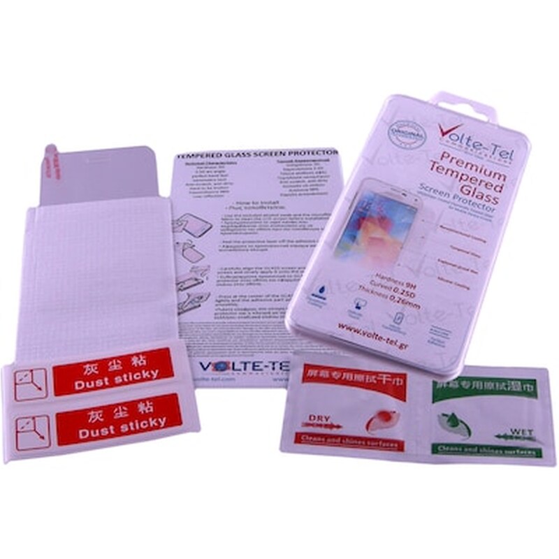 Προστατευτικό οθόνης Lenovo S90 - Volte-tel Tempered Glass 9H 0.3mm 2.5D Full Glue VOLTE-TEL