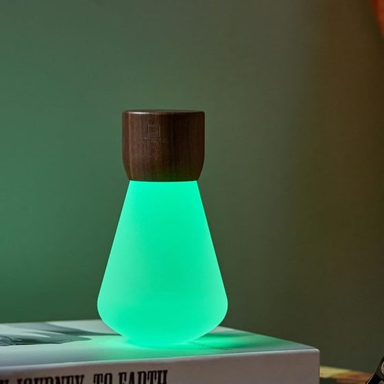 Φωτιστικό Γραφείου Gingko Mini Natural Walnut Wood image 8