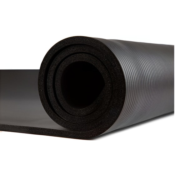 Στρώμα Γυμναστικής Zipro 6413505 από NBR 180x60x1.5 cm - Μαύρο image 1
