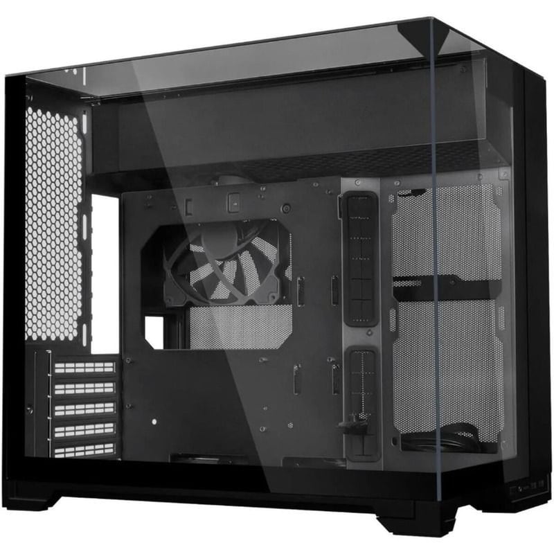 Lian Li O11 Vision-M Gaming Mini Tower Κουτί Υπολογιστή Μαύρο