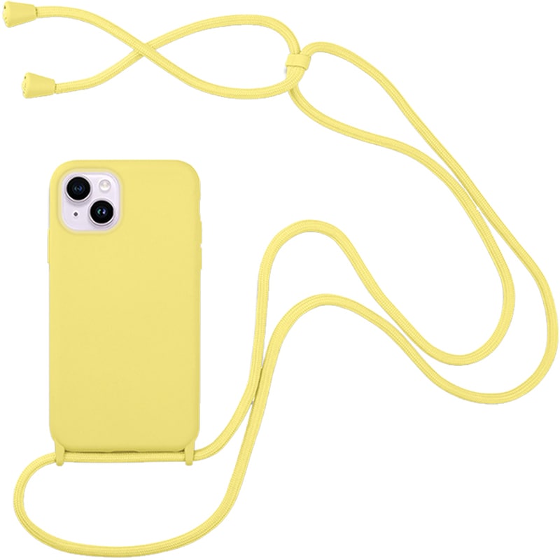 MY COLORS Θήκη Apple iPhone 14 - My Colors CarryHang Strap - Κίτρινο
