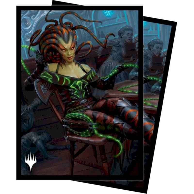 Ultra Pro Card Sleeves Standard Size - Outlaws Of Thunder Junction Vraska, The Silencer(100 Sleeves)