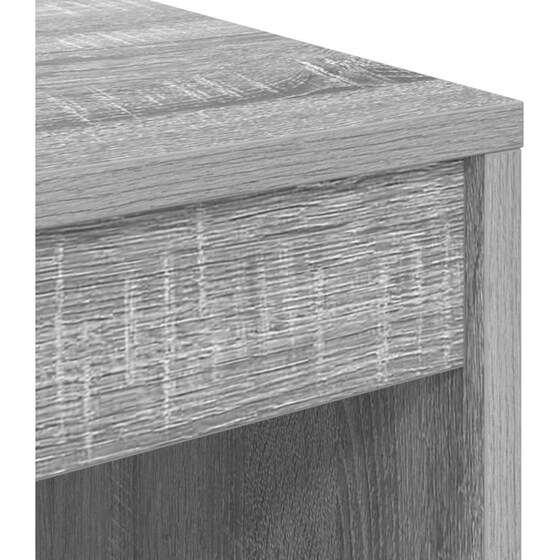 Γραφείο VidaXL 115,5x50x127 cm - Γκρι Sonoma (2 τεμ.) image 9