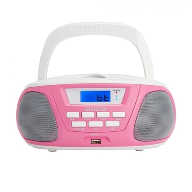 AIWA Φορητό Radio/CD Aiwa BBTU-300PK - Ροζ