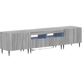 Έπιπλο Τηλεόρασης VidaXL με LED 5 τμχ 178 x 35 x 43 cm - Γκρι Sonoma
