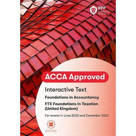 FIA Foundations in Taxation FTX FA2022 : Interactive Text image 0