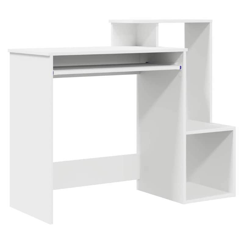 Γραφείο VidaXL από Επεξεργασμένο Ξύλο 106x41x88,5 cm - Λευκό