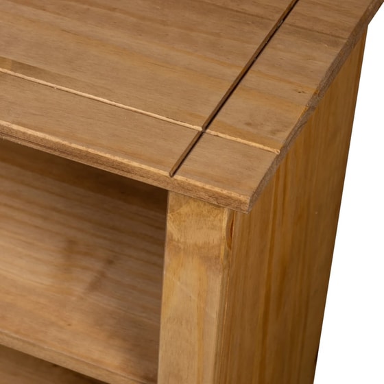 Βιβλιοθήκη VidaXL Panama από Μασίφ Ξύλο Πεύκου 80x35x110 cm - Φυσικό image 4