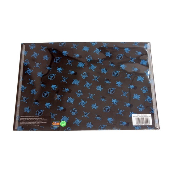 Φάκελος Gim One Piece με Κουμπί Μπλε image 1