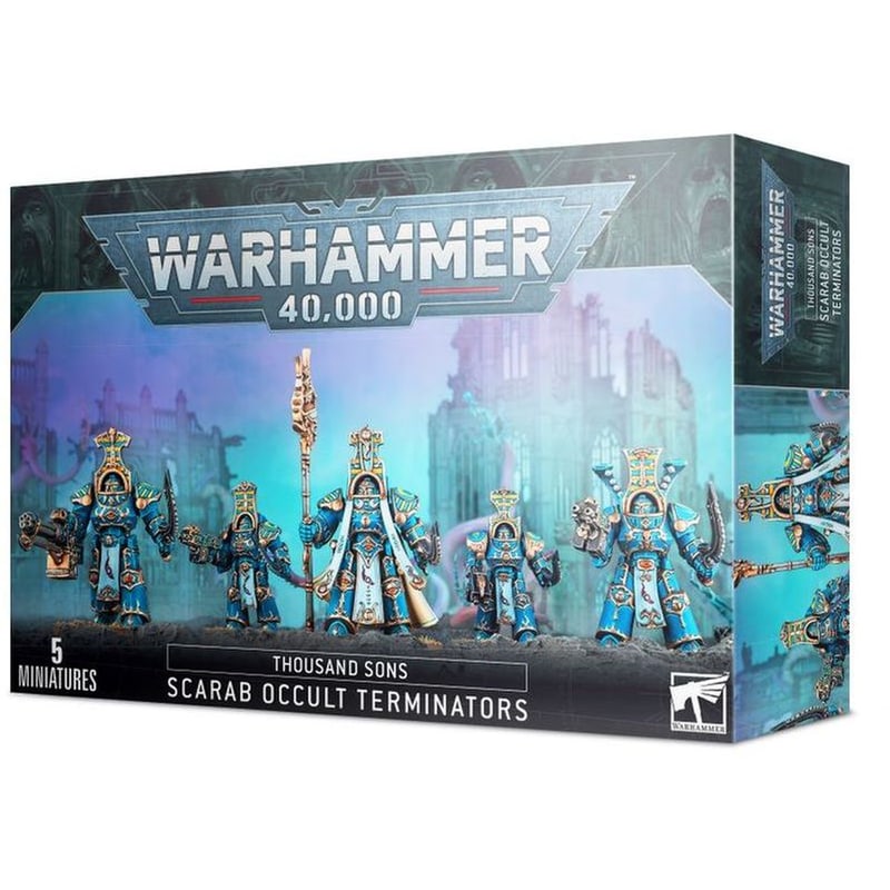 Thousand Sons Scarab Occult Terminators Warhammer 40k GAMES WORKSHOP