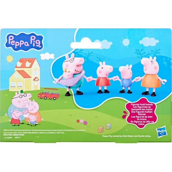 Φιγούρες Peppa Pig Family of Five (G0506) image 3