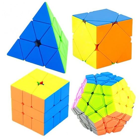 Σετ 4 Κύβοι Mei Long Abnormity Moyu Puzzles image 1