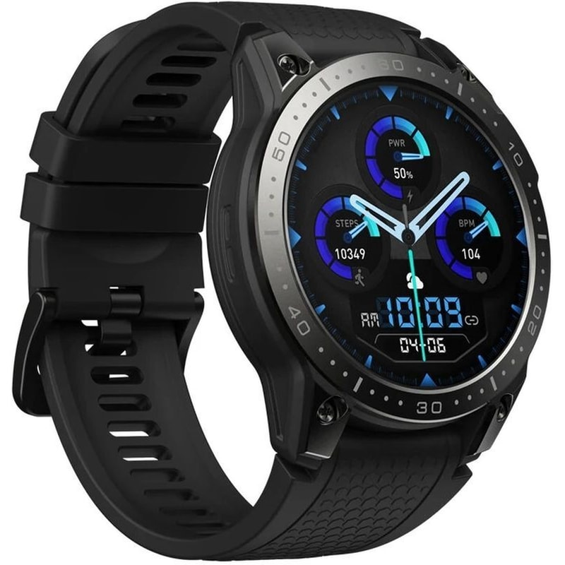 ZEBLAZE Smartwatch Zeblaze Ares 3 Pro Αδιάβροχο 36mm - Μαύρο