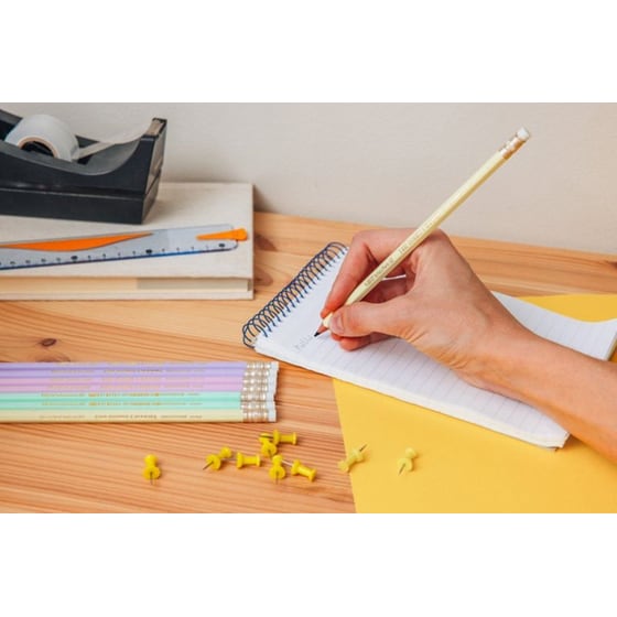 Μολύβι Bic με Γόμα HB Evolution Pastel (1 Τεμάχιο) image 2