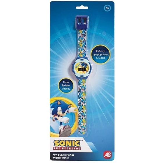 AS Company Παιδικό Ψηφιακό Ρολόι Sonic (2 Σχέδια) - Τυχαία Επιλογή Σχεδίου image 2