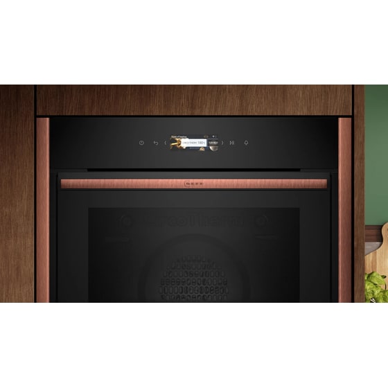 NEFF B59CR3AY0 71 Lt & Flex Design Kit Metallic Silver Εντοιχιζόμενος Φούρνος Άνω Πάγκου image 2