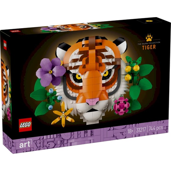 LEGO® Art The Fauna Collection - Tiger (31217) image 0