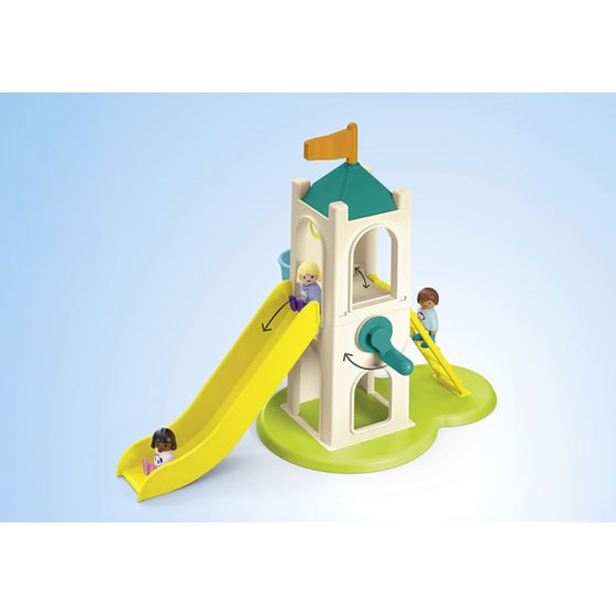PLAYMOBIL® Junior Διασκέδαση στην Παιδική χαρά (71703) image 5