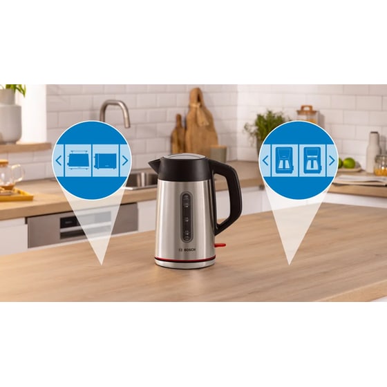 BOSCH MyMoment TWK5M440 2400 W 1.7 L Inox Βραστήρας image 2