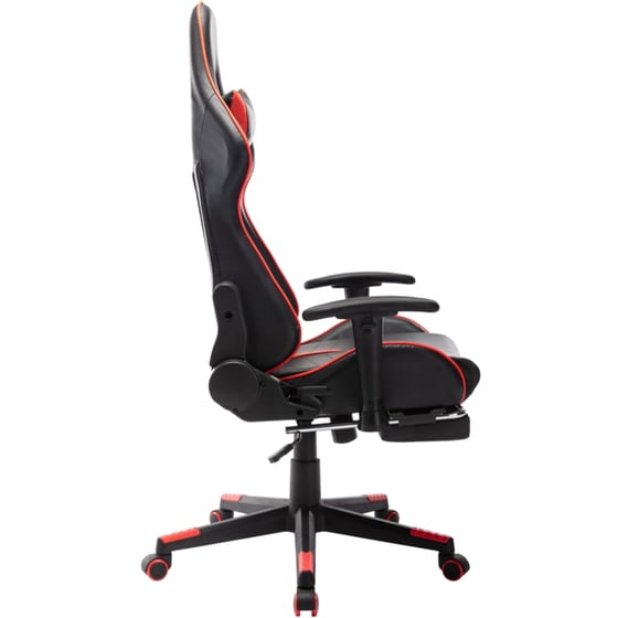 Καρέκλα Gaming VidaXL από Τεχνητό Δέρμα - Μαύρη/ Κόκκινη image 2