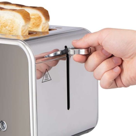 RUSSELL HOBBS DISTINCTIONS 2S TOASTER TITANIUM 26432-56 2 Θέσεων 1600W Ασημί Φρυγανιέρα image 1