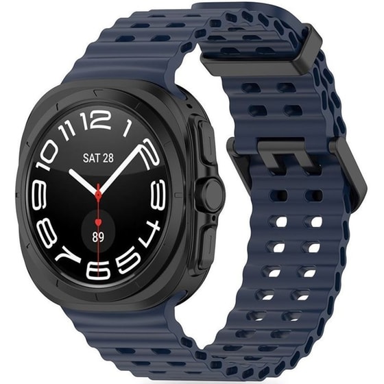 Λουράκι Samsung Galaxy Watch Ultra 47mm - Tech-protect Iconband Pro Σιλικόνης - Navy (5906302312306) image 0