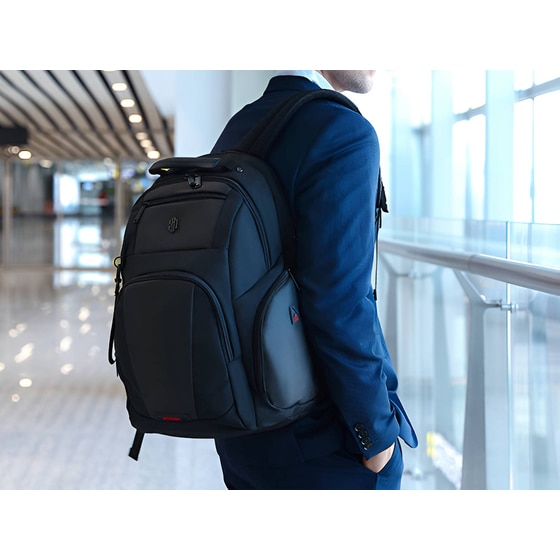 Τσάντα Laptop Arctic Hunter B00341 15.6" Αδιάβροχη - Μαύρο image 4