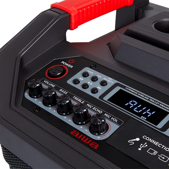 Φορητό Ηχείο Καραόκε AIWA Volcano KTBUS-710 - Μαύρο image 11
