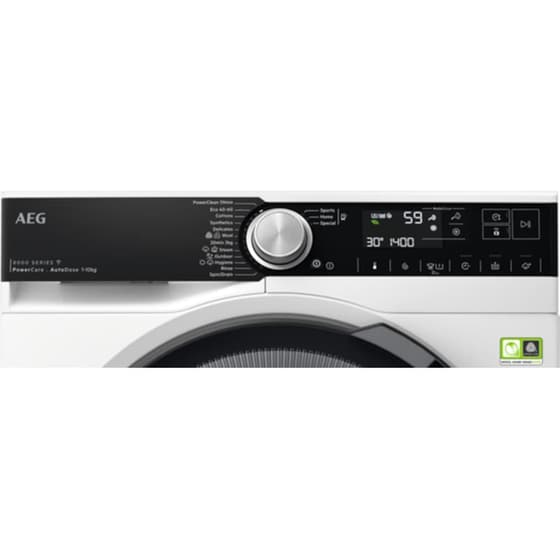 AEG LFR85146QE 10 kg 1.400 Στροφές Λευκό με Wi-Fi Πλυντήριο Ρούχων image 1