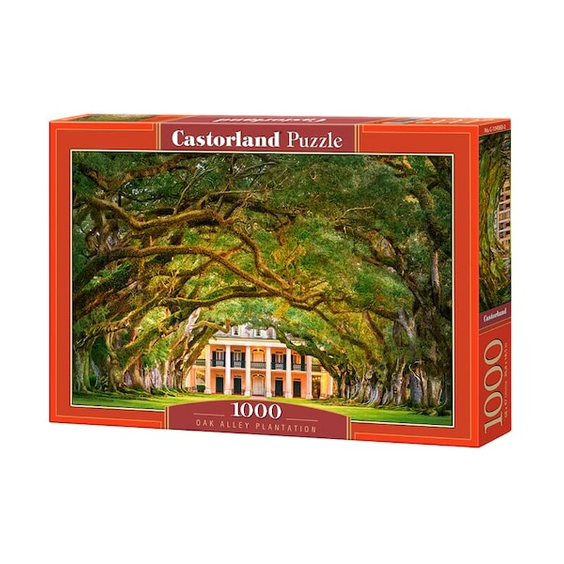 1000 Pcs – Oak Alley Plantation – 68×47 Cm – Castorland
