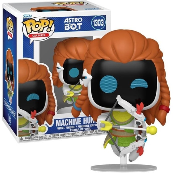 Funko Pop! Games: Astro Bot Machine Hunter #1303 image 2