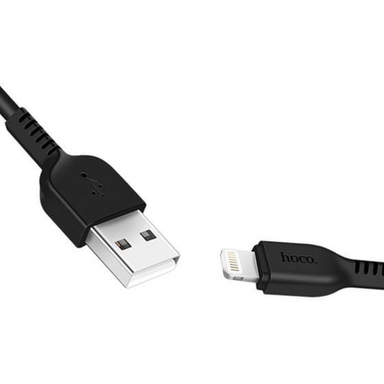 Καλώδιο φόρτισης Hoco X20 USB to Lightning 3m - Μαύρο image 1