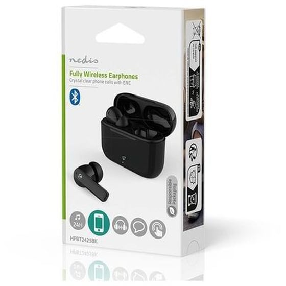 Ακουστικά Bluetooth Nedis hbpt2425bk - Μαύρα image 3
