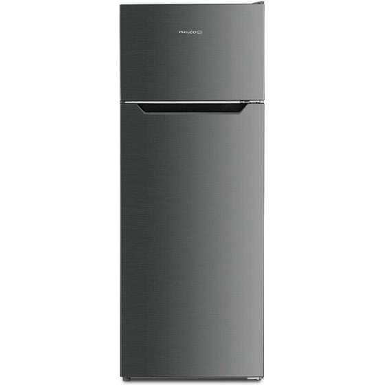 Δίπορτο Ψυγείο PHILCO PRD-222X 205 Lt με LED φωτισμό και Μεγάλη αυτονομία ψύξης - Inox image 0