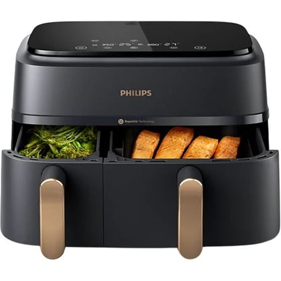 PHILIPS NA352/00 με Αποσπώμενο Κάδο 2750 W 9 L Μαύρο Φριτέζα Αέρος image 3