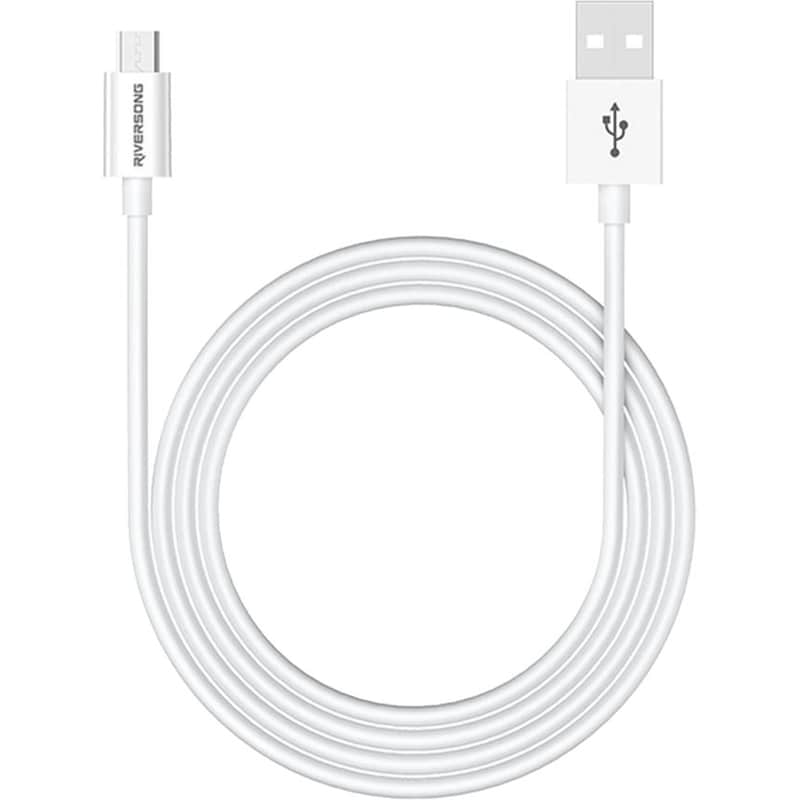 Καλώδιο Rirversong USB σε Micro USB 1.2m - Λευκό