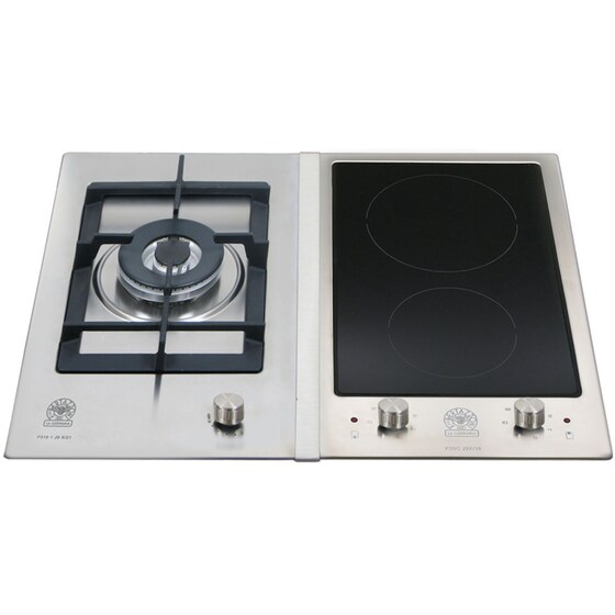 LA GERMANIA P63 1CV LAG X (GN) 61.5 cm Inox Εστία Μεικτή Φυσικού Αερίου Αυτόνομη image 1