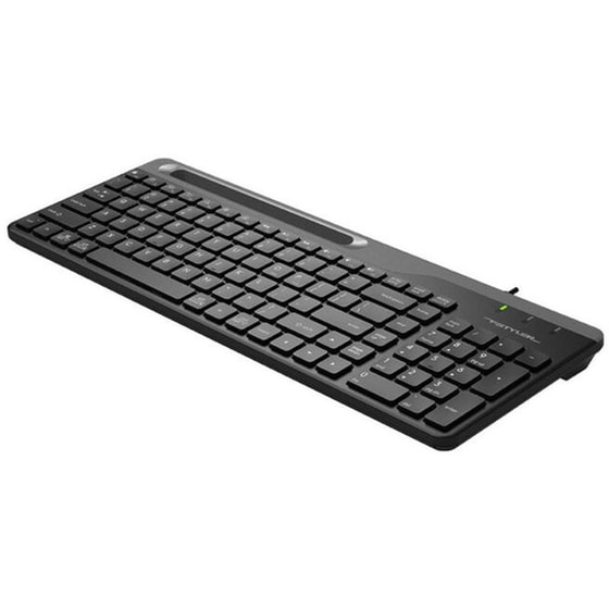 A4 TECH Fstyler FK25 Ενσύρματο Πληκτρολόγιο με θήκη για smartphone - Μαύρο (US) (GR) image 2
