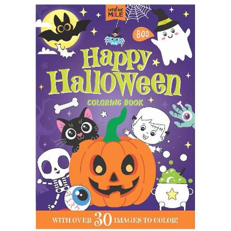 Happy Halloween Colouring Book