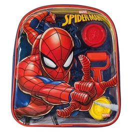 AS Company Πλαστελίνη Marvel Spiderman Τσάντα Πλάτης Με 4 Βαζάκια - Καπάκια Καλουπάκια Και 5 Εργαλεία