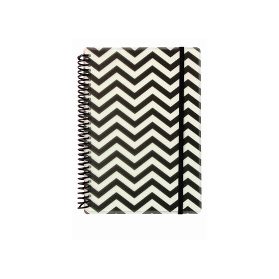 Σημειωματάριο GO Stationery Monochrome Bold Chevron - Large image 0