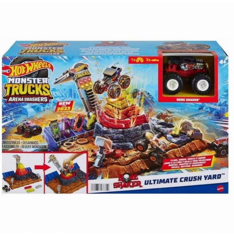 MATTEL Hot Wheels Monster Trucks: Arena Smashers - Ultimate Crush Yard (hnb96)