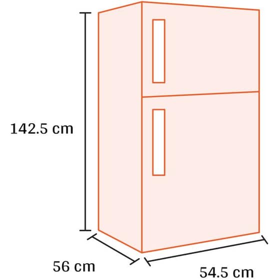 INVENTOR DPC143NFI No Frost 197 Lt Δίπορτο Ψυγείο image 1