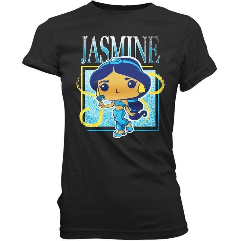 FUNKO Funko Pop! Tee: Aladdin - Jasmine Black T-Shirt (xl)