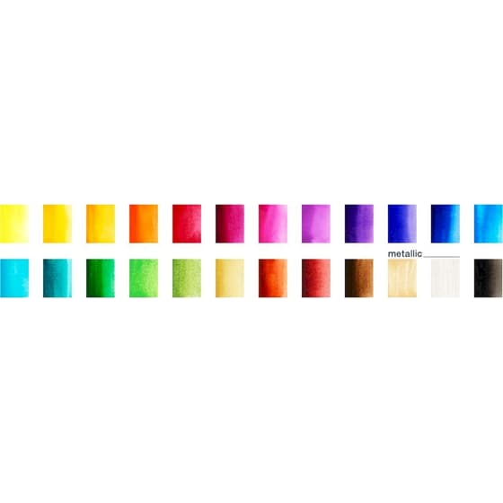 ΧΡΩΜΑΤΑ ΑΚΟΥΑΡΕΛΑΣ CREATIVE STUDIO 24ΤΕΜ image 3