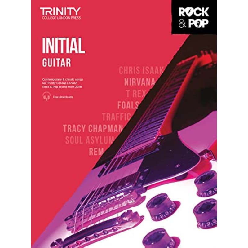 Trinity College London Rock Pop 2018 Guitar Initial Grade
